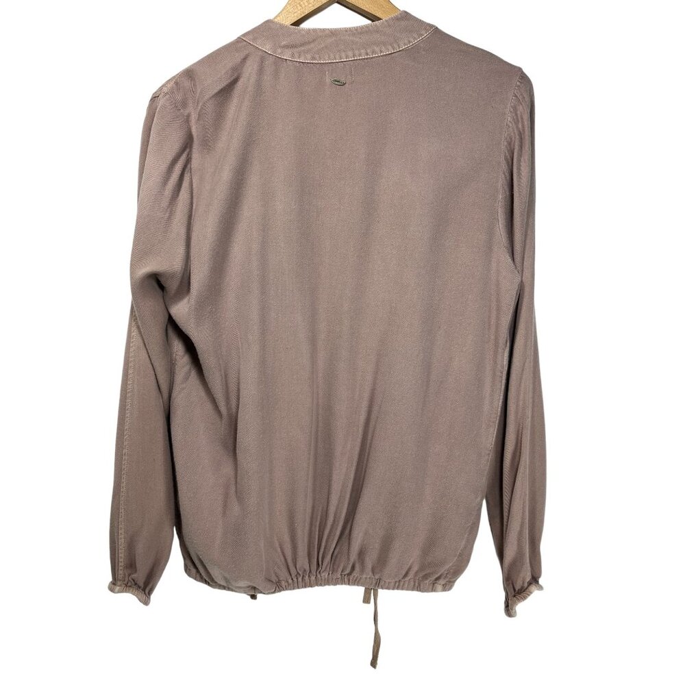 O’neill Jacket Beige Crew Neck Jacket Button Snap… - image 3